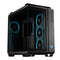 ASUS TUF GAMING GT502 Horizon TG ARGB Black Midi Tower PC Case Black | Liquid Cooling Support