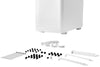 be quiet! PURE BASE 501 Airflow White Midi Tower PC Case White | Liquid Cooling Support