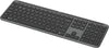 Logitech K950 Signature Slim Keyboard | Wireless, QWERTY, Graphite, Backlit