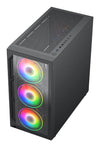 Vida Lucid ARGB PC Case Black | Liquid Cooling Support