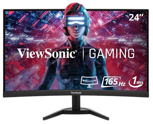 Viewsonic VX Series VX2418C 24" Monitor | 1920 x 1080 165Hz 1ms HDMI DP