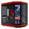 HYTE Y70 Touch Infinite Midi Tower PC Case Black, Cherry colour | Liquid Cooling Support