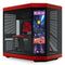 HYTE Y70 Touch Infinite Midi Tower PC Case Black, Cherry colour | Liquid Cooling Support