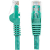 StarTech 100ft CAT6 Cable - Green CAT6 Ethernet Cable - Gigabit Ethernet Wire - 650MHz 100W PoE RJ45 UTP CAT 6 Network/Patch Cord Snagless - Fluke Tested/Wiring is UL Certified/TIA