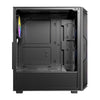 Antec AX61 Elite ARGB Midi Tower PC Case Black | Liquid Cooling Support