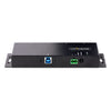 StarTech.com 4-Port Industrial USB 3.0 5Gbps Hub - Rugged USB Hub w/ ESD and Surge Protection - DIN/Wall/Desk Mountable USB-A Hub - USB Expander w/Locking Ports, Heavy Duty