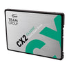 Team Group CX2 256 GB PC Internal SSD | 3D NAND Serial ATA III 2.5
