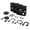 Corsair iCUE LINK RX120 Case Fan | 120mm 2100 RPM 74.2 CFM PWM Black