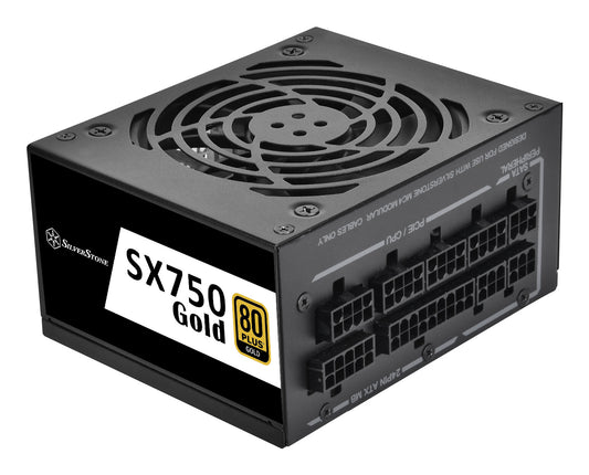Silverstone SX750 Gold 750W SFX Fully-Modular Power Supply Unit | 80 PLUS Gold