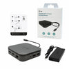 i-tec Thunderbolt 3 Travel Dock Dual 4K Display with Power Delivery 60W + Universal Charger 77 W