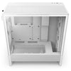 NZXT H5 Flow RGB Midi Tower PC Case White | Liquid Cooling Support