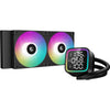 DeepCool LD240 AIO Liquid Cooler | 240mm 2400 RPM 72.04 CFM PWM RGB Hydro Dynamic Bearing (HDB) Intel & AMD Compatible Black