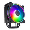 Cooler Master Hyper 212 Halo Black CPU Cooler | 2050 RPM 51.88 CFM PWM RGB Rifle bearing Black