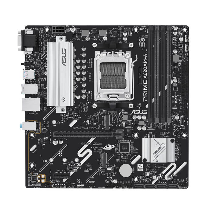 ASUS PRIME A620AM-A-CSM mATX Motherboard | AM5 | 4x DDR5 Slots