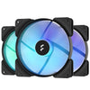 Fractal Design Aspect 14 RGB PWM Case Fan | 140mm 1700 RPM 78 CFM RGB Rifle bearing Black