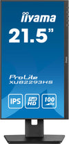 iiyama ProLite XUB2293HS-B6 22" Full HD Monitor | 1920 x 1080 100Hz 1ms HDMI DP