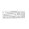 CHERRY STREAM KEYBOARD Keyboard | Wired, QWERTY, White