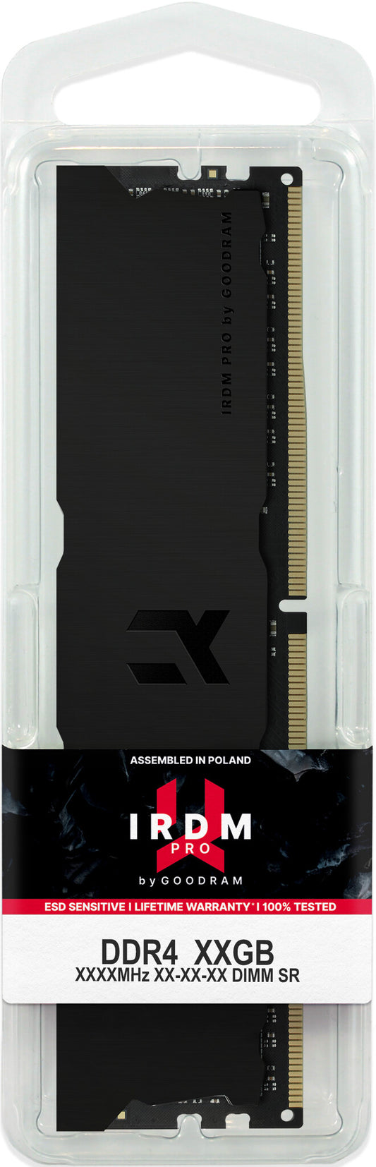 Goodram IRDM PRO 16 GB (2x8 GB) DDR4 3600 MHz Memory Kit | CL18, Heatsink