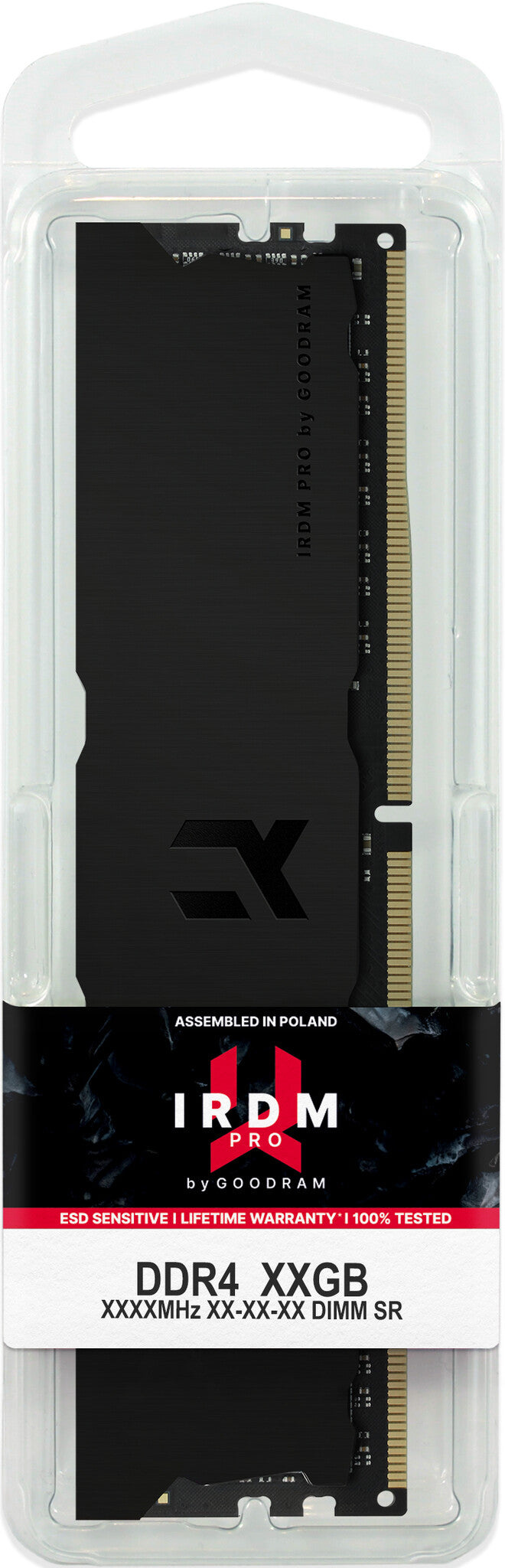 Goodram IRDM PRO 16 GB (2x8 GB) DDR4 3600 MHz Memory Kit | CL18, Heatsink
