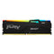Kingston FURY Beast 8 GB (1x8 GB) DDR5 6000 MHz Memory Kit | CL36, Heatsink, ARGB