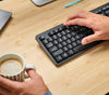 Trust TKM-360 Keyboard | Wireless, QWERTY, Black, Mouse Included