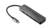 Trust 23328 interface hub USB 3.2 Gen 1 (3.1 Gen 1) Type-A 5000 Mbit/s Grey