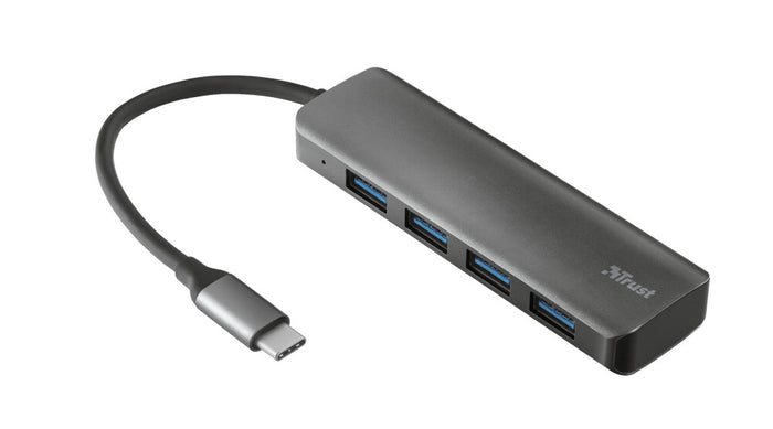 Trust 23328 interface hub USB 3.2 Gen 1 (3.1 Gen 1) Type-A 5000 Mbit/s Grey