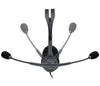 Logitech H111 Headset Wired Head-band Office/Call center Grey