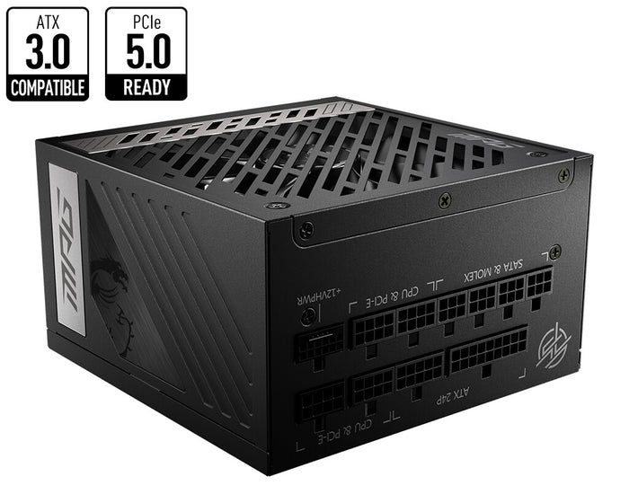 MSI MPG MPG A850G PCIE5 850W ATX Fully-Modular Power Supply Unit | 80 PLUS Gold
