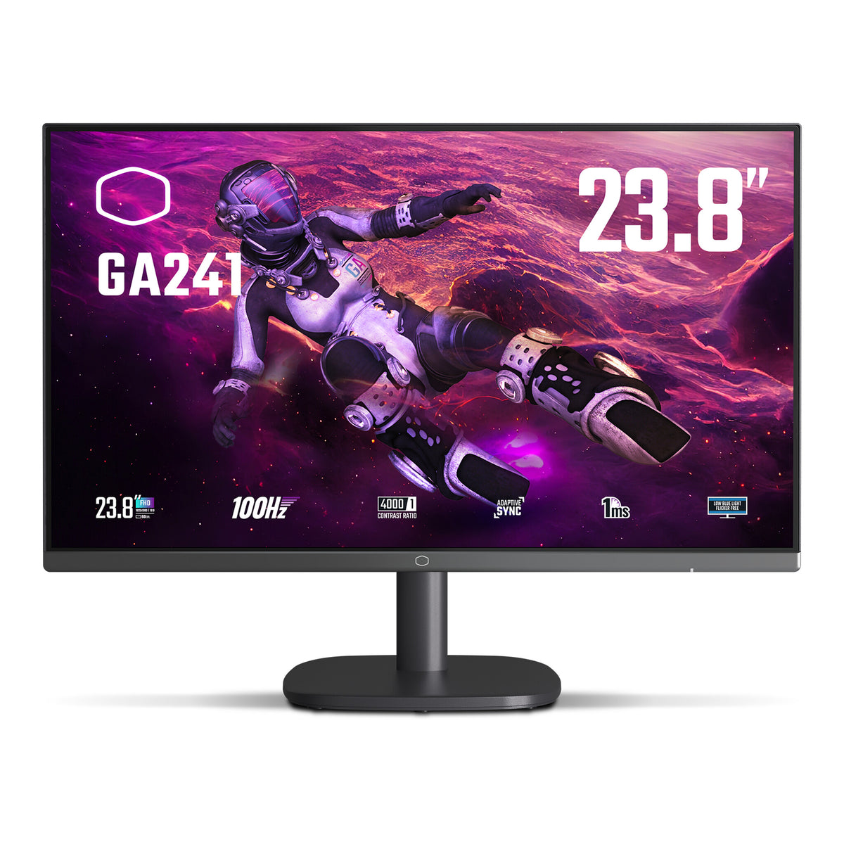 Cooler Master Gaming GA241 24" Full HD Gaming Monitor | 1920 x 1080 100Hz 1ms HDMI VGA