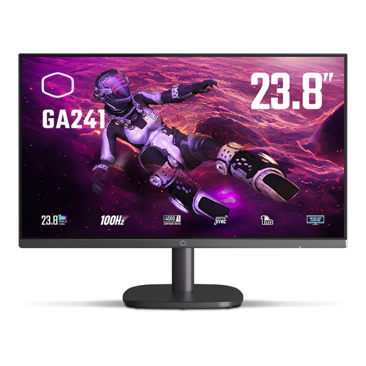 Cooler Master Gaming GA241 24" Full HD Gaming Monitor | 1920 x 1080 100Hz 1ms HDMI VGA