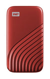 Western Digital My Passport 1 TB USB Type-C 3.2 Gen 2 (3.1 Gen 2) Red
