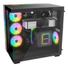 be quiet! LIGHT BASE 600 LX Black ARGB Midi Tower PC Case Black | Liquid Cooling Support