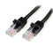 StarTech.com Cat5e Patch Cable with Snagless RJ45 Connectors - 2m, Black