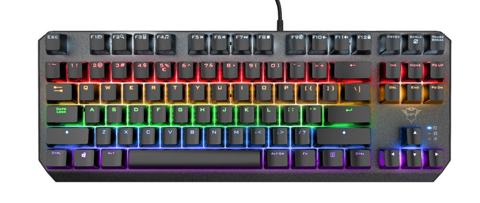 Trust GXT 834 Callaz Mechanical Gaming Keyboard | Wired, QWERTY, Tenkeyless (80 - 87%), Backlit