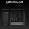 Corsair FRAME 4000D Midi Tower PC Case Black | Liquid Cooling Support