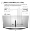 HP Series 7 Pro 738pu 38" Wide Quad HD+ Curved Monitor | 3840 x 1600 60Hz USB-C HDMI DP