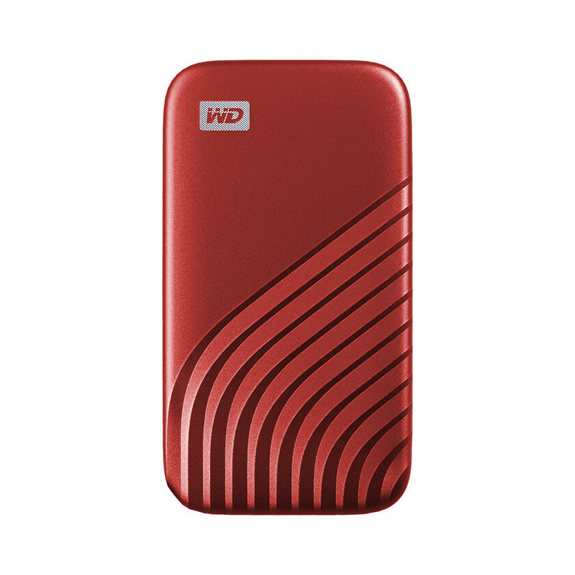 Western Digital My Passport 1 TB USB Type-C 3.2 Gen 2 (3.1 Gen 2) Red