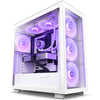 NZXT Kraken 280 RGB AIO Liquid Cooler | 280mm 1500 RPM 90.79 CFM PWM RGB White