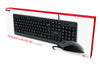 Trust Primo Keyboard | Wired, QWERTY, Black, Mouse Included