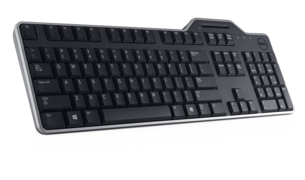 DELL KB-813 Keyboard | Wired, QWERTY, Black