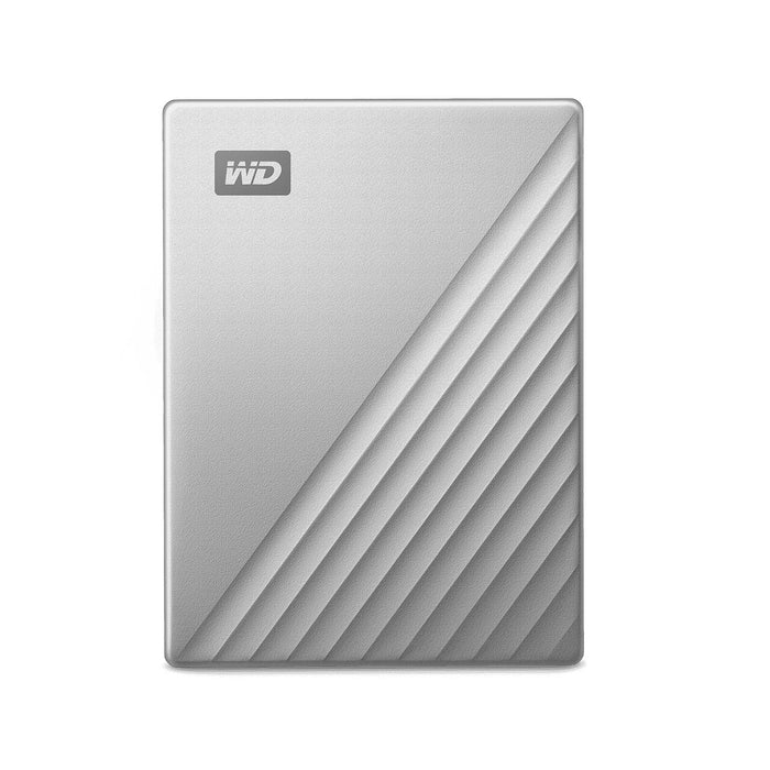 Western Digital My Passport Ultra for Mac 5 TB Encrypted External HDD | USB 3.2  Silver
