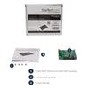 StarTech.com M.2 SATA SSD to 2.5in SATA Adapter - M.2 NGFF to SATA Converter - 7mm - Open-Frame Bracket - M2 Hard Drive Adapter