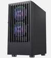 GTR Trinity PC showcasing sleek ARGB-lit case design

