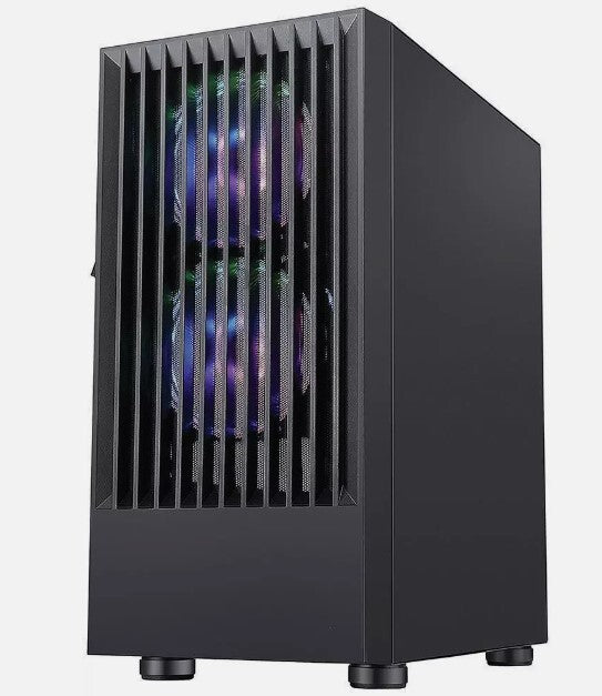 GTR Trinity PC showcasing sleek ARGB-lit case design

