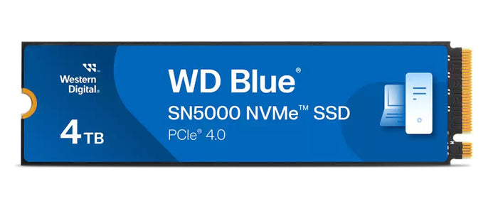 Western Digital WD Blue SN5000 NVMe 4 TB PC/Laptop Internal SSD | NVMe PCI Express 4.0 M.2