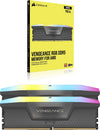 Corsair Vengeance 32 GB (2x16 GB) DDR5 6000 MHz Memory Kit | CL36, XMP, Heatsink, ARGB