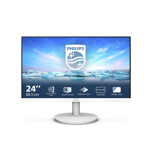 Philips V Line 241V8AW/00 24" Full HD Monitor | 1920 x 1080 75Hz HDMI VGA