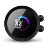 NZXT Kraken 240 RGB AIO Liquid Cooler | 240mm 1800 RPM 78.02 CFM PWM RGB Fluid Dynamic Bearing (FDB) Black