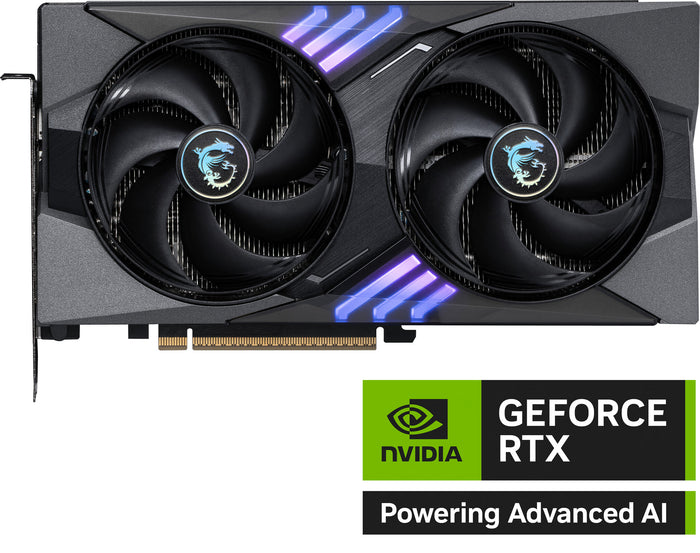 MSI GeForce RTX 5060 Ti 16 GB GDDR7 Overclocked Graphics Card | PCIe 5.0 x16 | 3 x DP and 1 x HDMI | Active Cooling
